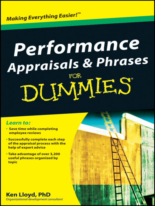 Title details for Performance Appraisals and Phrases For Dummies by Ken Lloyd - Available